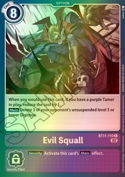 Evil Squall (BT11-110) (V.2)