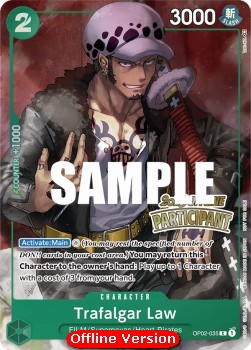 Trafalgar Law (OP02-035) (V.4)