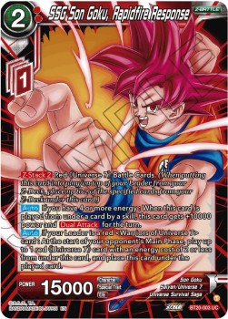 SSG Son Goku, Rapidfire Response (V.1 - Uncommon)