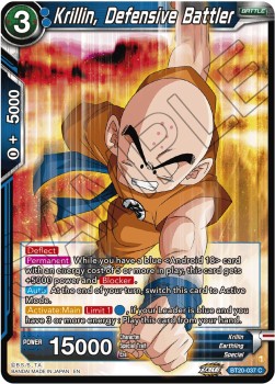 Krillin, Defensive Battler