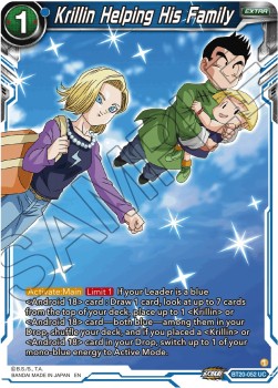 Krillin Helping His Family (V.2 - Uncommon)