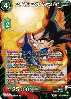 Son Goku, Golden Dragon Fist