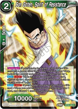 Son Goten, Spirit of Resistance