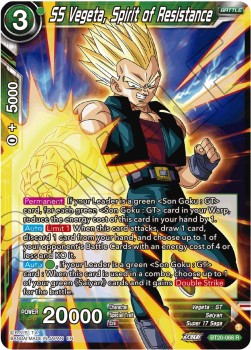 SS Vegeta, Spirit of Resistance (V.1 - Rare)