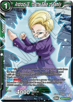 Android 18, for the Sake of Family (V.2 - Common)