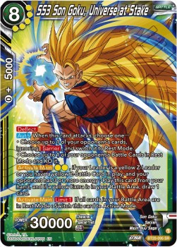 SS3 Son Goku, Universe at Stake (V.1 - Super Rare)