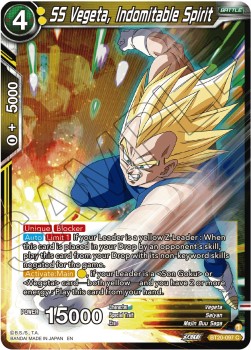 SS Vegeta, Indomitable Spirit (V.1 - Common)