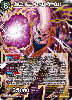 Majin Buu, Power Manifest