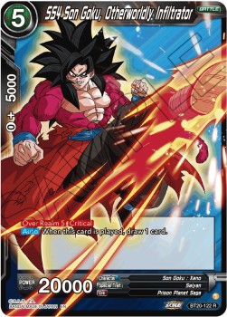 SS4 Son Goku, Otherworldly Infiltrator (V.1 - Rare)