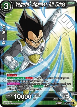 Vegeta, Against All Odds (V.1 - Rare)