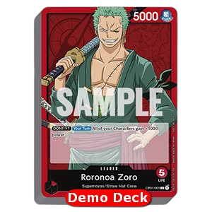 Demo Deck: Roronoa Zoro (OP01-001) (Incl. 1x Promotion Pack 2023 Vol.1)