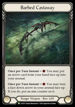 Barbed Castaway (Cold Foil)