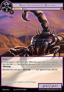 Dark Scorpion of Blessing