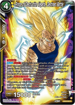 Prince of Destruction Vegeta, Destined Battle