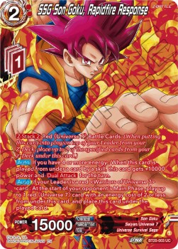 SSG Son Goku, Rapidfire Response (V.2 - Uncommon)