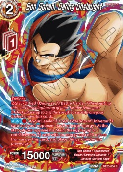 Son Gohan, Daring Onslaught (V.2 - Rare)