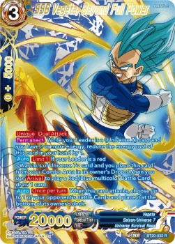 SSB Vegeta, Beyond Full Power (V.3 - Rare)