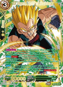 SS Vegeta, Spirit of Resistance (V.3 - Rare)