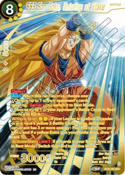 SS3 Son Goku, Universe at Stake (V.2 - Special Rare)