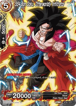 SS4 Son Goku, Otherworldly Infiltrator (V.2 - Rare)