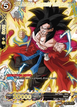 SS4 Son Goku, Otherworldly Infiltrator (V.3 - Rare)