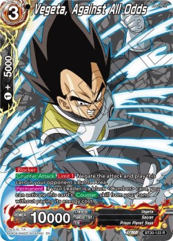 Vegeta, Against All Odds (V.2 - Rare)