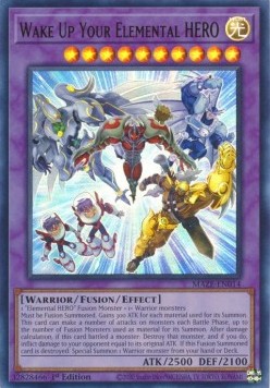 Wake Up Your Elemental HERO (V.1 - Ultra Rare)