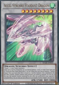 Accel Synchro Stardust Dragon (V.1 - Ultra Rare)