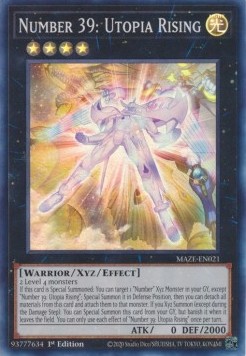 Number 39: Utopia Rising (V.1 - Super Rare)