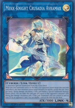 Mekk-Knight Crusadia Avramax (V.1 - Super Rare)