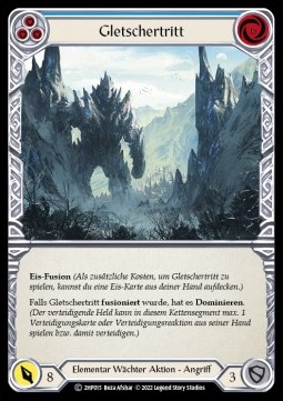 Glacial Footsteps (Blue) (Regular)