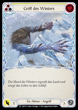 Winter's Grasp (Yellow) (Regular)