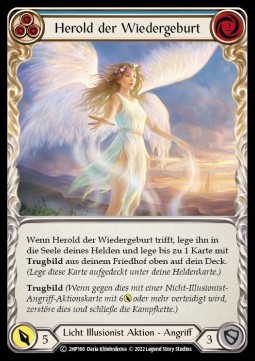 Herald of Rebirth (Blue) (Regular)