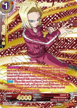 Android18, Selfless Savior (V.3 - Rare)