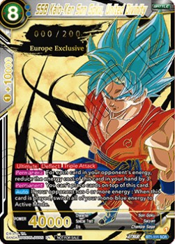 SSB Kaio-Ken Son Goku, United Divinity (V.2 - Secret Rare)