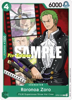 Roronoa Zoro (OP02-043)