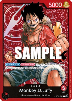 Monkey.D.Luffy (ST01-001)