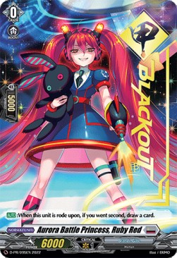 Aurora Battle Princess, Ruby Red [D Format]