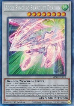 Accel Synchro Stardust Dragon (V.2 - Collectors Rare)