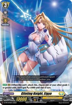 Glinting Knight, Etgya [D Format] (V.1 - Promo)