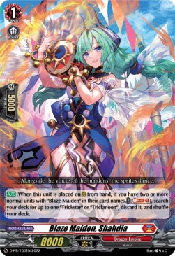 Blaze Maiden, Shahdia [D Format]