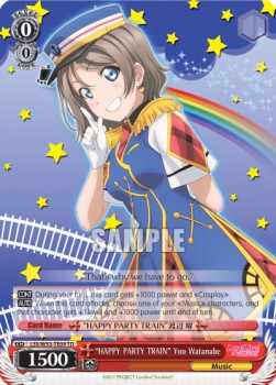 "HAPPY PARTY TRAIN" You Watanabe (V.1 - Trial Deck)