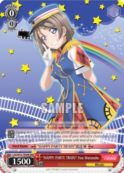 "HAPPY PARTY TRAIN" You Watanabe (V.2 - Triple Rare)