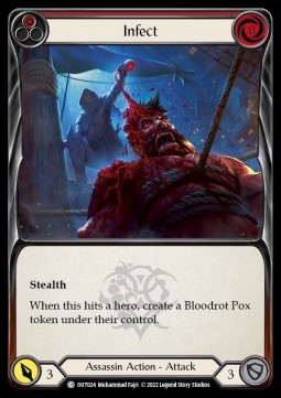 Infect (Red) (Rainbow Foil)