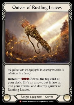 Quiver of Rustling Leaves (Cold Foil)