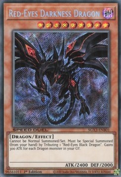 Red-Eyes Darkness Dragon (V.2 - Secret Rare)