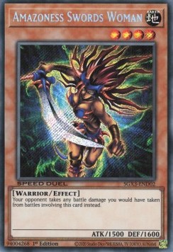 Amazoness Swords Woman (V.2 - Secret Rare)