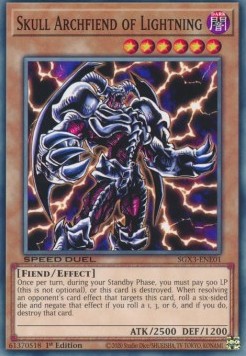 Skull Archfiend of Lightning (V.1 - Common)