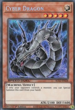 Cyber Dragon (V.2 - Secret Rare)