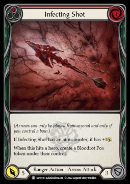 Infecting Shot (Red) (Rainbow Foil)